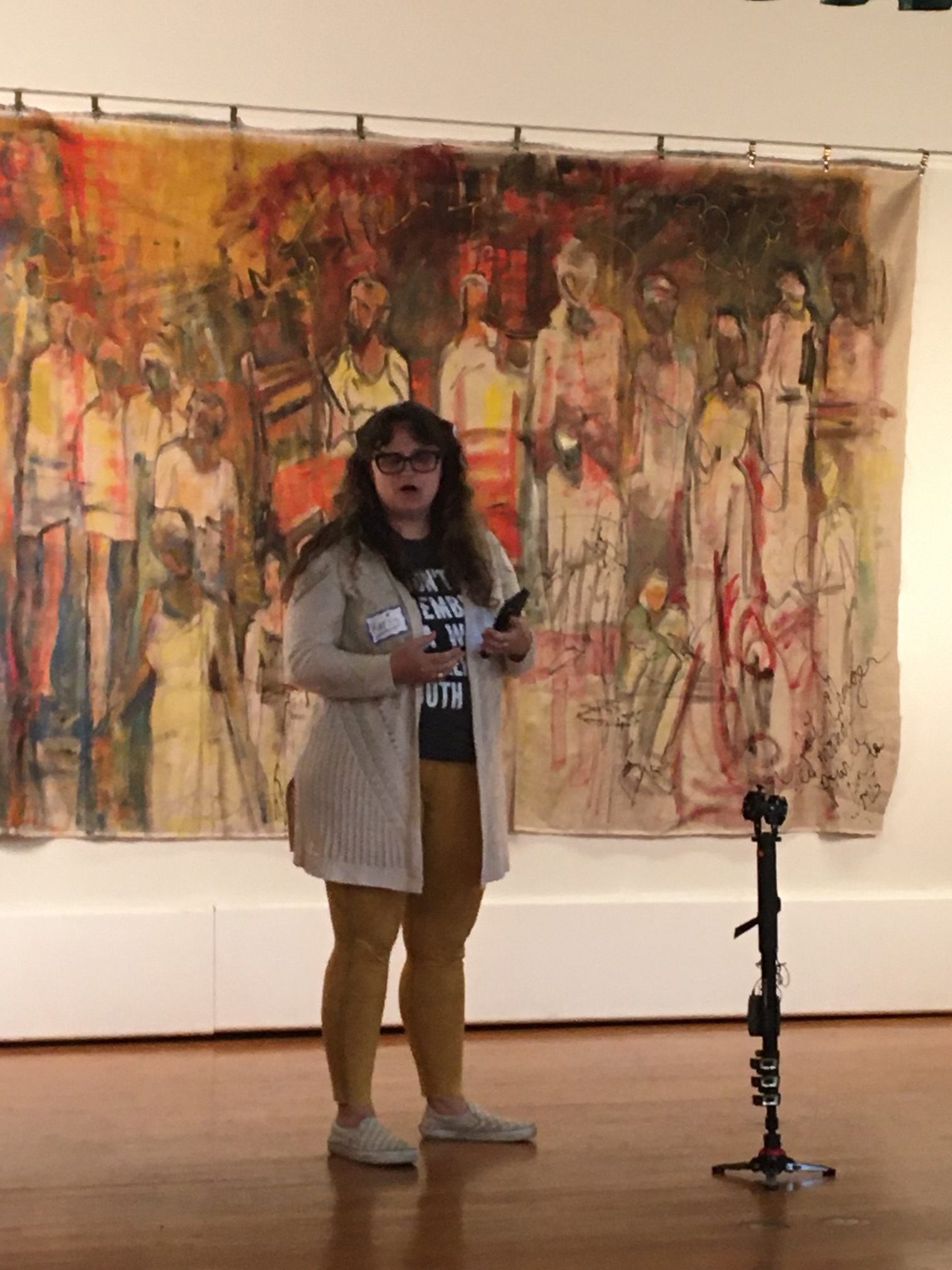 Stop Injustice Painting: Recordings of My Two Ekphrastic Pieces